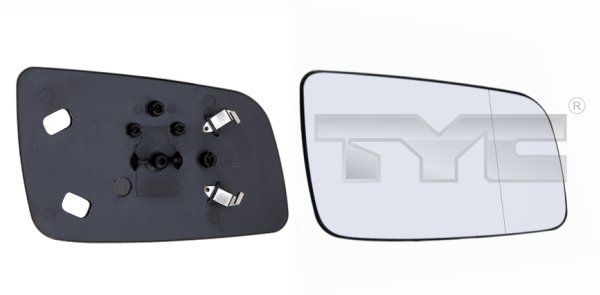 BLIC Wing Mirror Glass Left 6102-02-1291237P Side Mirror Glass,Mirror Glass OPEL,Astra G CC (T98),Astra G Caravan (T98),ASTRA G Cabriolet (F67)