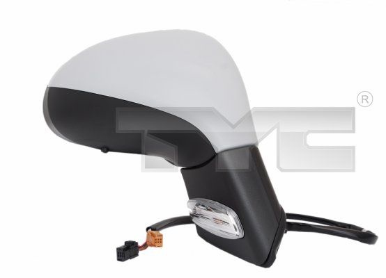 TYC Wing mirror PEUGEOT 326-0087 6325G6,8149ZH,8151JF Outside mirror,Side mirror,Door mirror,Side view mirror,Offside wing mirror 8151LW,815292