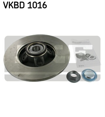 SKF Brake disc solid VKBD 1016 Brake rotor,Brake discs PEUGEOT,CITROËN,DS,308 SW I (4E_, 4H_),PARTNER Tepee,308 I Schrägheck (4A_, 4C_)