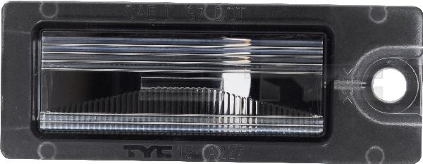 TYC Number Plate Light both sides 15-0227-01-9 Licence Plate Light VOLVO,V70 II (285),S60 I (384),XC70 Cross Country (295),S80 I (184)