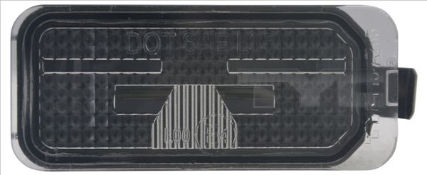 TYC Number Plate Light both sides 15-0285-01-9 Licence Plate Light FORD,FORD USA,Fiesta Mk6 Schrägheck (JA8, JR8),Focus II Schrägheck (DA_, HCP, DP)