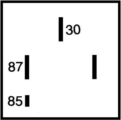 HELLA Relay, main current 4RA 007 507-081 VW,AUDI,SKODA,Golf IV Schrägheck (1J1),Golf V Schrägheck (1K1),POLO (9N_)