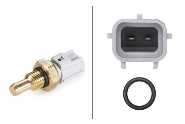 HELLA Oil Temperature Sensor FORD,MAZDA,VOLVO 6PT 009 309-561 34906161,1047284,3929104 Sender Unit, oil temperature 4537712,5072891,8E5A12A648AA