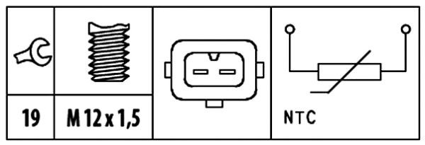 Sensor oljetemperatur