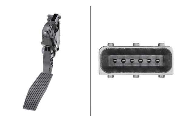 Sensor gaspedallage