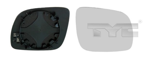 TYC Wing Mirror Glass Right 337-0037-1 Side Mirror Glass,Mirror Glass VW,SEAT,Golf IV Schrägheck (1J1),PASSAT Variant (3B6),Lupo (6X1, 6E1)