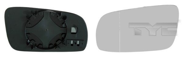 BLIC Wing Mirror Glass Left 6102-02-1232613P Side Mirror Glass,Mirror Glass VW,SEAT,Golf IV Schrägheck (1J1),Golf IV Variant (1J5),Lupo (6X1, 6E1)