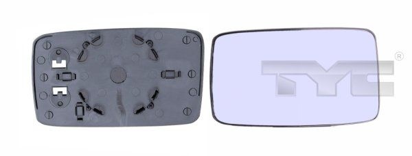 TYC Wing Mirror Glass Right 337-0003-1 Side Mirror Glass,Mirror Glass VW,SEAT,GOLF III (1H1),Golf III Cabrio (1E7),GOLF III Variant (1H5),Vento (1H2)