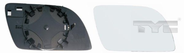TYC Wing Mirror Glass VW 337-0061-1 6Q0857522C Side Mirror Glass,Mirror Glass,Door Mirror Glass,Rear View Mirror Glass,Mirror Glass, outside mirror