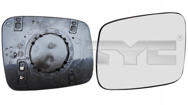 TYC Wing Mirror Glass VW 337-0088-1 701857521A Side Mirror Glass,Mirror Glass,Door Mirror Glass,Rear View Mirror Glass,Mirror Glass, outside mirror