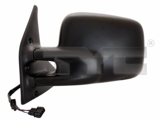 TYC Wing mirror VW 337-0088 701857507E,701857507E01C,701857507H Outside mirror,Side mirror,Door mirror,Side view mirror,Offside wing mirror,701857521A