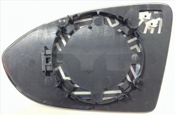 BLIC Wing Mirror Glass Right 6102-01-2002656P Side Mirror Glass,Mirror Glass VW,Golf VII Schrägheck (5G1, BQ1, BE1, BE2),Golf VII Variant (BA5, BV5)