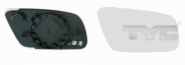 BLIC Wing Mirror Glass Left 6102-02-1291797P Side Mirror Glass,Mirror Glass AUDI,A3 Schrägheck (8L1),A6 Avant (4B5, C5),A6 Limousine (4B2, C5)