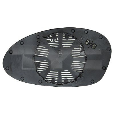 TYC Wing Mirror Glass Left 303-0098-1 Side Mirror Glass,Mirror Glass BMW,3 Touring (E91),3 Limousine (E90),1 Schrägheck (E87),3 Coupe (E92)