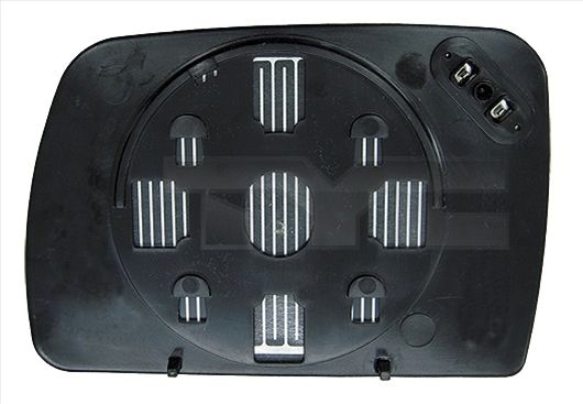 TYC Wing Mirror Glass Left 303-0124-1 Side Mirror Glass,Mirror Glass BMW,X5 (E53)