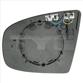 TYC Wing Mirror Glass Left 303-0114-1 Side Mirror Glass,Mirror Glass BMW,X5 (E70),X6 (E71, E72)