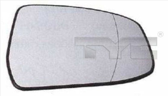 TYC Wing Mirror Glass Left 310-0118-1 Side Mirror Glass,Mirror Glass FORD,FOCUS III Turnier,MONDEO IV Turnier (BA7),Focus II Schrägheck (DA_, HCP, DP)