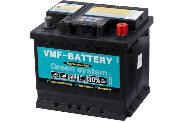 Batterie avec indicateur de charge, remplie et chargee 000915105DB