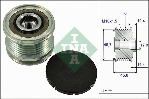 INA Freewheel Clutch MERCEDES-BENZ,JEEP 535 0168 10 04801227AA,04801827AA,0009060501 0009060604,0009060706,0009061722,0009062004,0009062100,0009062200