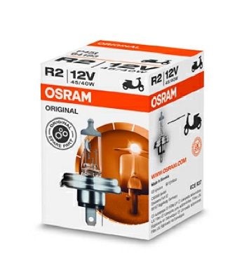 OSRAM Light Bulbs R2 (Bilux) 64183 Bulb, spotlight MERCEDES-BENZ,RENAULT,FIAT,UNIMOG,4 (112_),5 (122_),4 Kasten (R21_, R23_),9 Limousine (L42_)