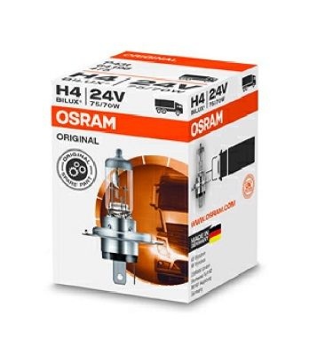OSRAM Light Bulbs H4 64196 Bulb, spotlight VW,MERCEDES-BENZ,VOLVO,L 80,T2/LN1 Kasten/Kombi,T2/LN1 Pritsche/Fahrgestell,T2/LN1 Kipper,T2/LN1 Bus