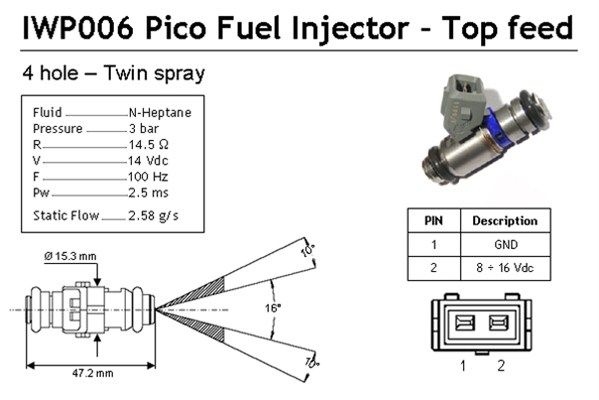 MAGNETI MARELLI Injector 214310000610 FIAT,PEUGEOT,CITROËN,PUNTO (188),STILO (192),BRAVO I (182),BRAVA (182),106 II Schrägheck (1A_, 1C_)