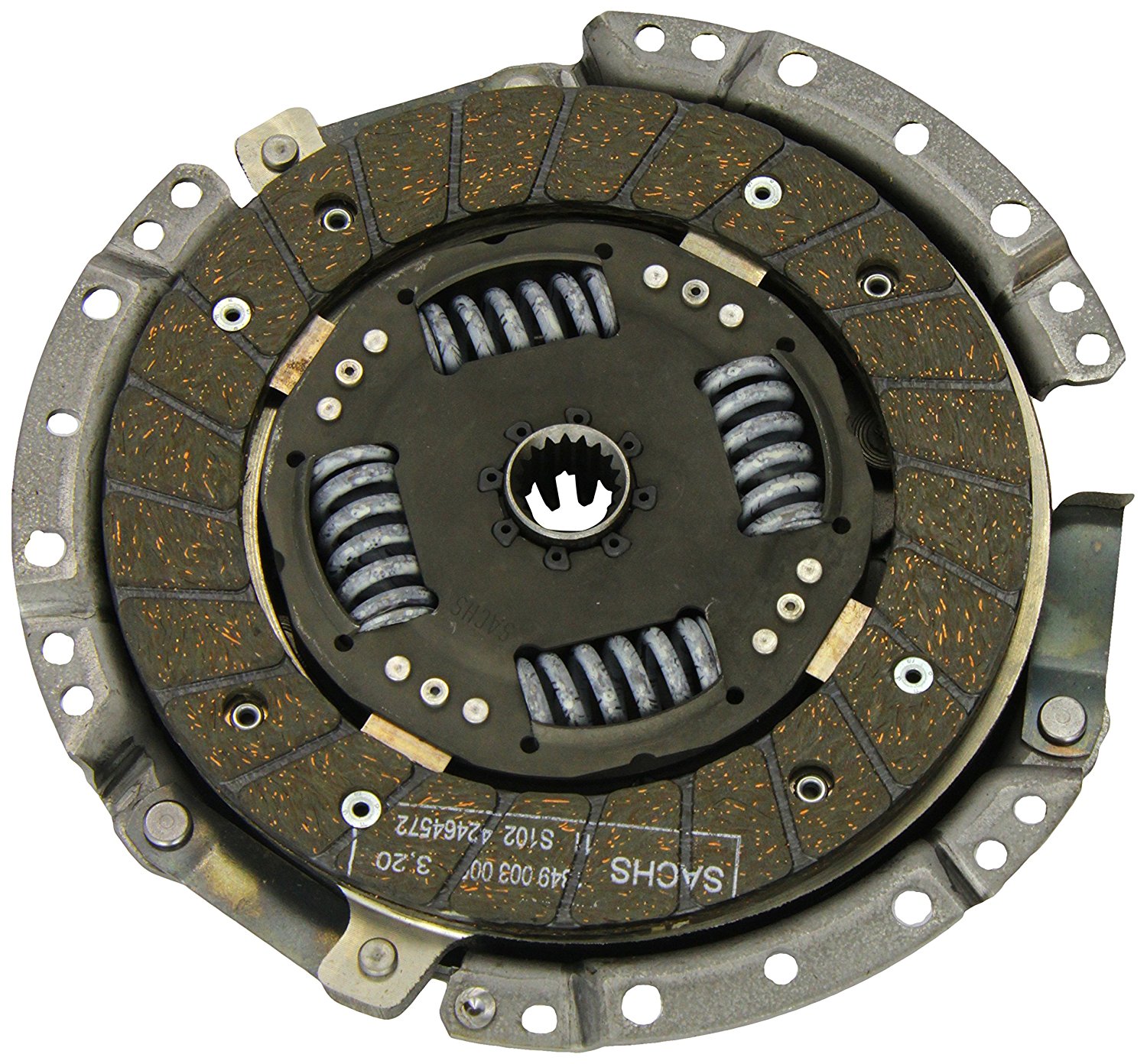 SACHS Clutch PEUGEOT,CITROËN 3000 950 017 2004CE,2004Y7,2050J2 Clutch Kit 2050L9,2051E3,2051J3,2051J4,2051S4,205286,205287,2055GA,2004CE,2004Y7,2050J2