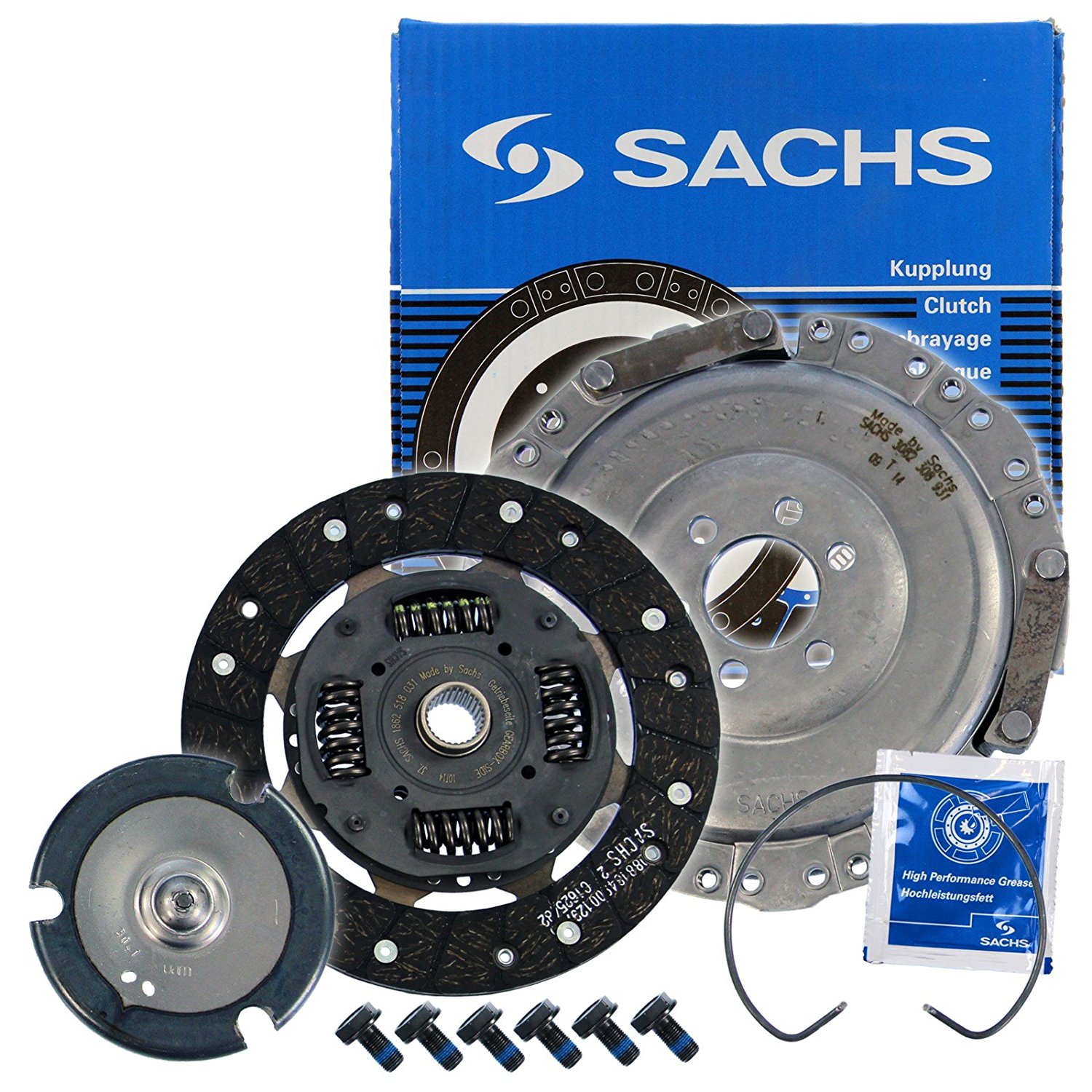 SACHS Clutch with pressure plate screws 3000 846 301 Clutch Kit VW,SEAT,Golf IV Schrägheck (1J1),Golf IV Variant (1J5),Bora Limousine (1J2)
