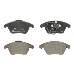ATE Brake pad set VW,AUDI,SKODA 13.0460-7184.2 1K0698151,1K0698151E,3C0698151B 3C0698151C,3C0698151D,3C0698151J,3C0698151K,3C0698151P,5K0698151