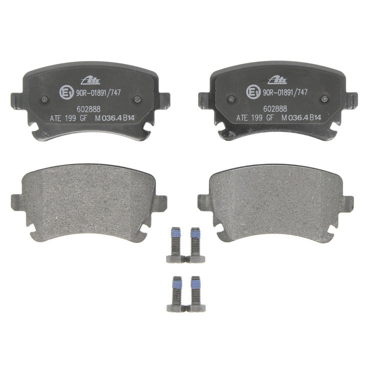 ATE Brake pad set excl. wear warning contact 13.0460-2888.2 Brake pads,Brake pad set, disc brake AUDI,BENTLEY,A6 Avant (4F5, C6),A4 Avant (8ED, B7)