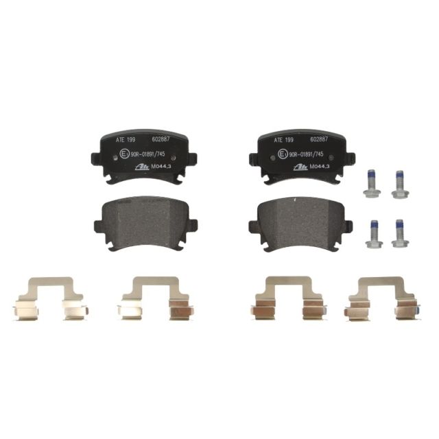 ATE Brake pad set excl. wear warning contact 13.0460-2887.2 Brake pads,Brake pad set, disc brake VW,AUDI,SKODA,GOLF VI (5K1),Passat Variant (3C5)
