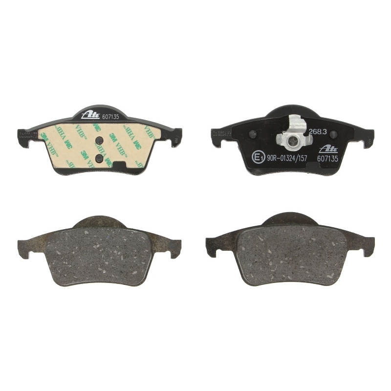 ATE Brake pad set excl. wear warning contact 13.0460-7135.2 Brake pads,Brake pad set, disc brake VOLVO,V70 II (285),S60 I (384),V70 I (875, 876)
