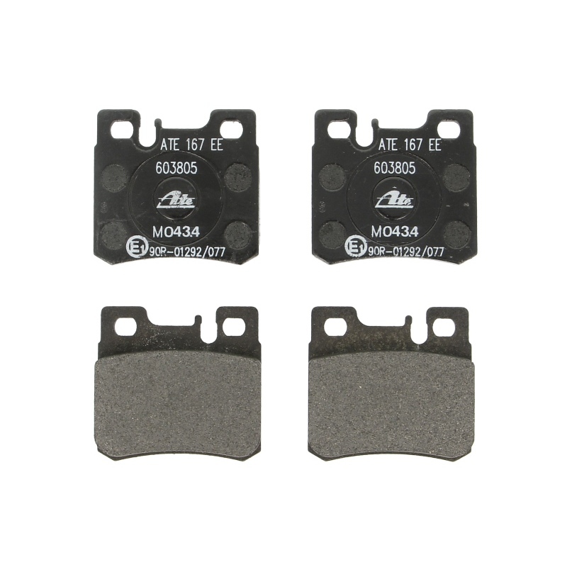 ATE Brake pad set excl. wear warning contact 13.0460-3805.2 Brake pads,Brake pad set, disc brake MERCEDES-BENZ,190 (W201),Stufenheck (W124)