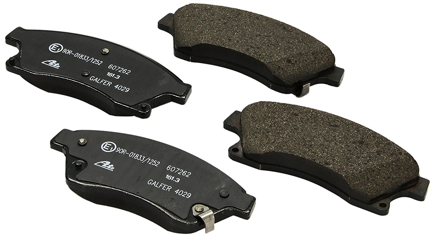 ATE Brake pad set OPEL,CHEVROLET,VAUXHALL 13.0460-7262.2 13301207,13374966,13412272 13301207,13412272,1605169,542120,13301207,13412272,1605169,542120