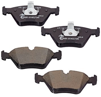 ATE Brake pad set BMW,MG 13.0470-7155.2 LD7155,34112157573,34112357229 34113404362,34116750148,34116754705,34116761243,34116779652,SFP000040,SFP000040