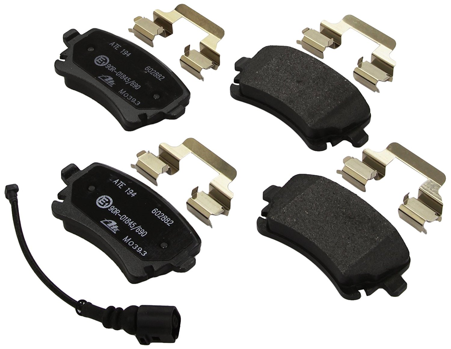 ATE Brake pad set VW 13.0460-2882.2 7E0698451,7E0698451A,7E0698451B 7H0698451,7H0698451A,7H0698451B,7H0698451C,7H0698451D,JZW698451K,JZW698451L