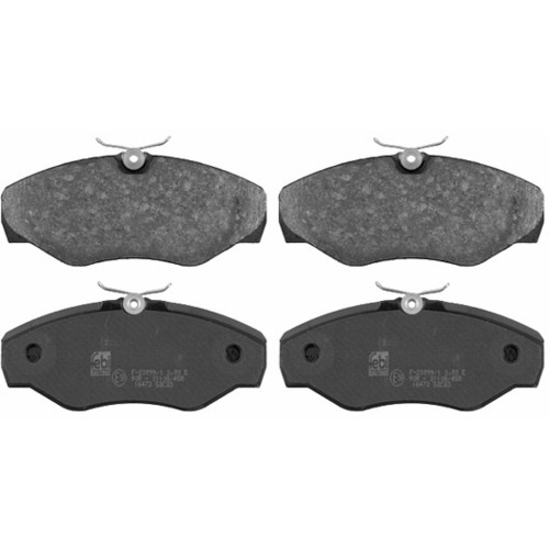 ATE Brake pad set OPEL,RENAULT,NISSAN 13.0460-2870.2 4106000QAE,1605198,4414021 4414519,9199257,93173641,93192063,6025371279,6025371662,7701050914