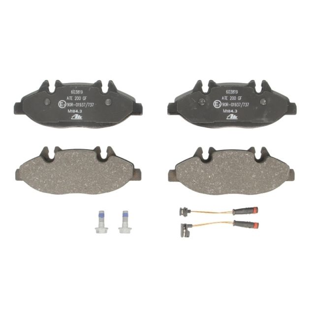 ATE Brake pad set incl. wear warning contact 13.0460-3819.2 Brake pads,Brake pad set, disc brake MERCEDES-BENZ,VITO Bus (W639),VIANO (W639)