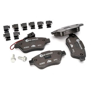 ATE Brake pad set incl. wear warning contact 13.0460-3826.2 Brake pads,Brake pad set, disc brake FIAT,ALFA ROMEO,GRANDE PUNTO (199),PANDA (169)