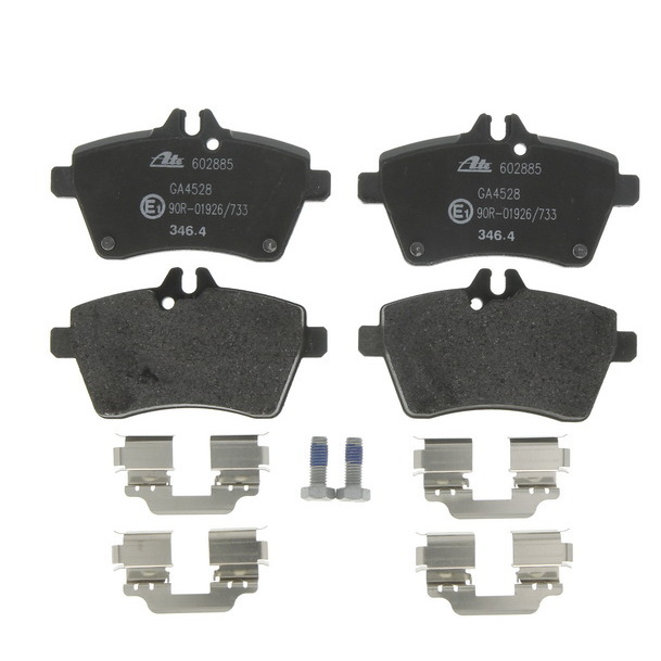 ATE Brake pad set excl. wear warning contact 13.0460-2885.2 Brake pads,Brake pad set, disc brake MERCEDES-BENZ,A-Klasse (W169)