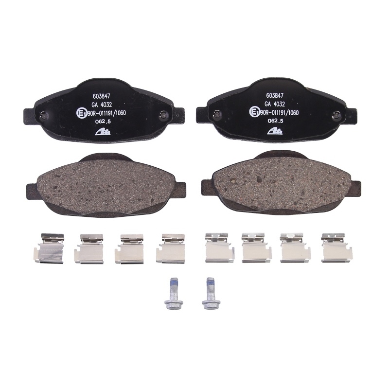 ATE Brake pad set excl. wear warning contact 13.0460-3847.2 Brake pads,Brake pad set, disc brake PEUGEOT,308 SW I (4E_, 4H_),308 CC (4B_)