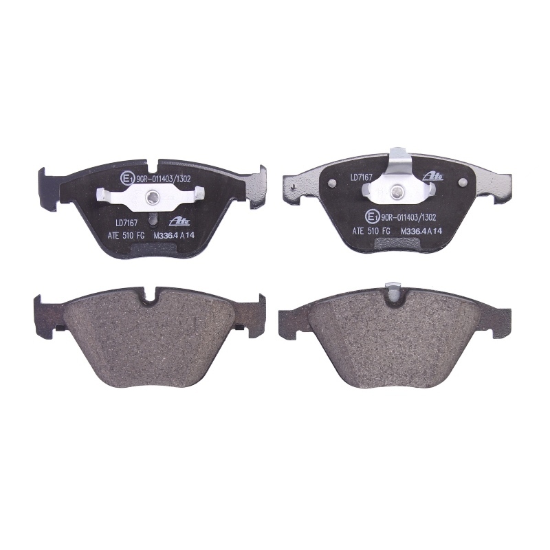 ATE Brake pad set BMW 13.0470-7167.2 LD7167,34112283865,34112339269 34116753668,34116761283,34116761284,34116763089,34116763591,34116764540