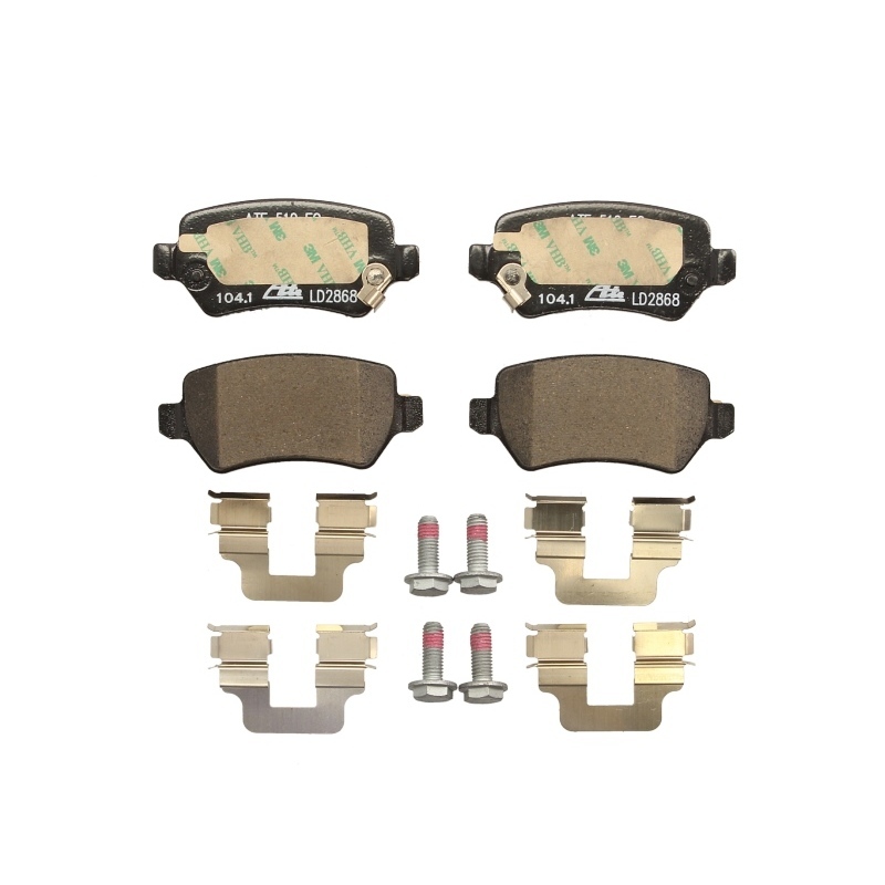 ATE Brake pad set with acoustic wear warning 13.0470-2868.2 Brake pads,Brake pad set, disc brake OPEL,KIA,CHEVROLET,ZAFIRA B (A05),Meriva A (X03)