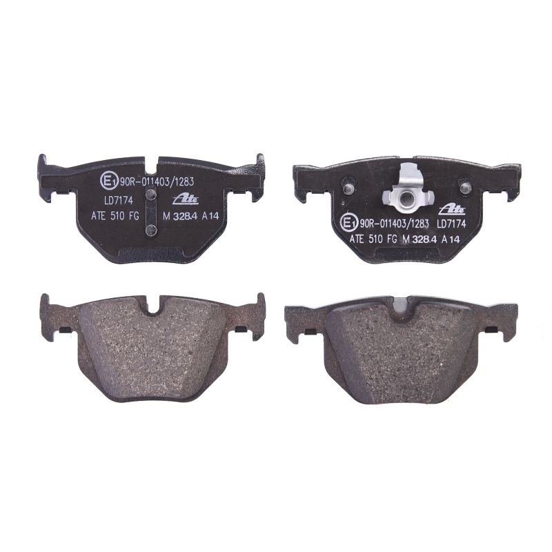 ATE Brake pad set excl. wear warning contact 13.0470-7174.2 Brake pads,Brake pad set, disc brake BMW,5 Limousine (E60),5 Touring (E61),6 Coupe (E63)