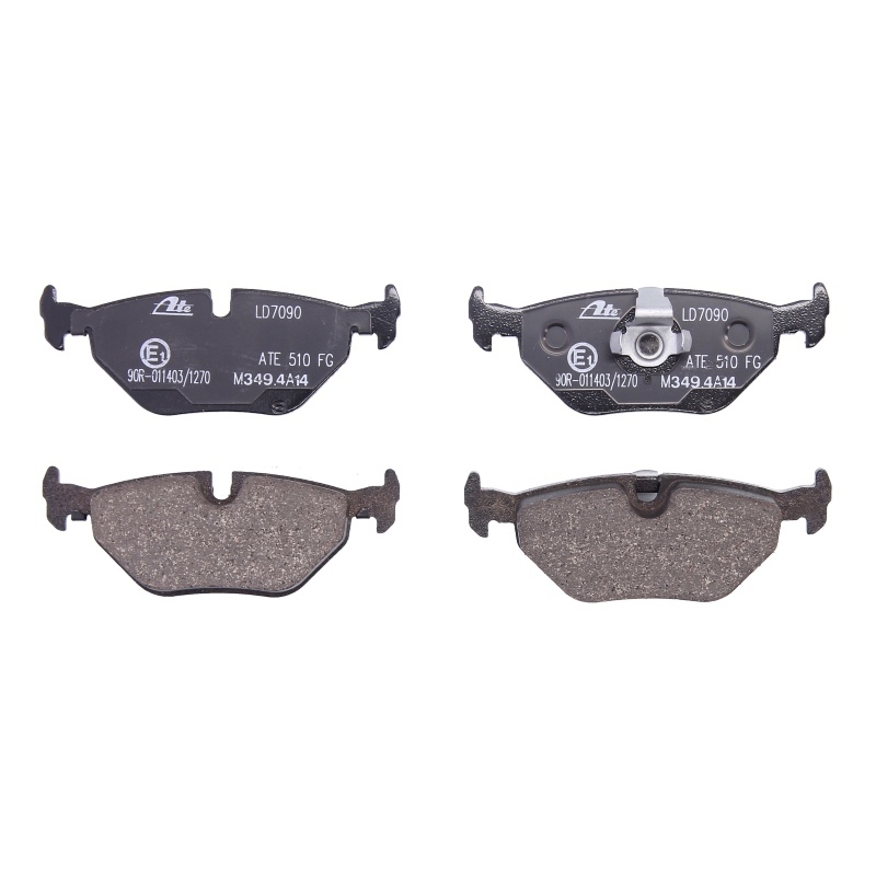 ATE Brake pad set excl. wear warning contact 13.0470-7090.2 Brake pads,Brake pad set, disc brake BMW,5 Limousine (E39),5 Touring (E39)