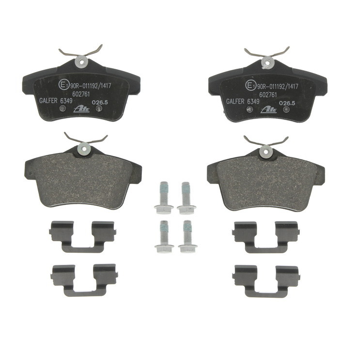 ATE Brake pad set PEUGEOT,CITROËN,DS 13.0460-2761.2 1608520680,1608681680,1616872780 1623180880,1636411280,425446,1608520680,1608681680,1616872780