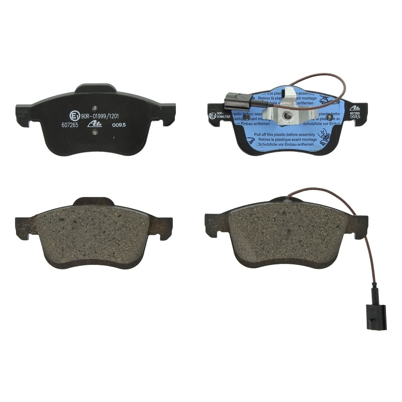 ATE Brake pad set OPEL,FIAT,CHRYSLER 13.0460-7265.2 51928529,77364929,77365311 77365396,77365796,1605164,1605293,95511378,95518219,1605164,1605293