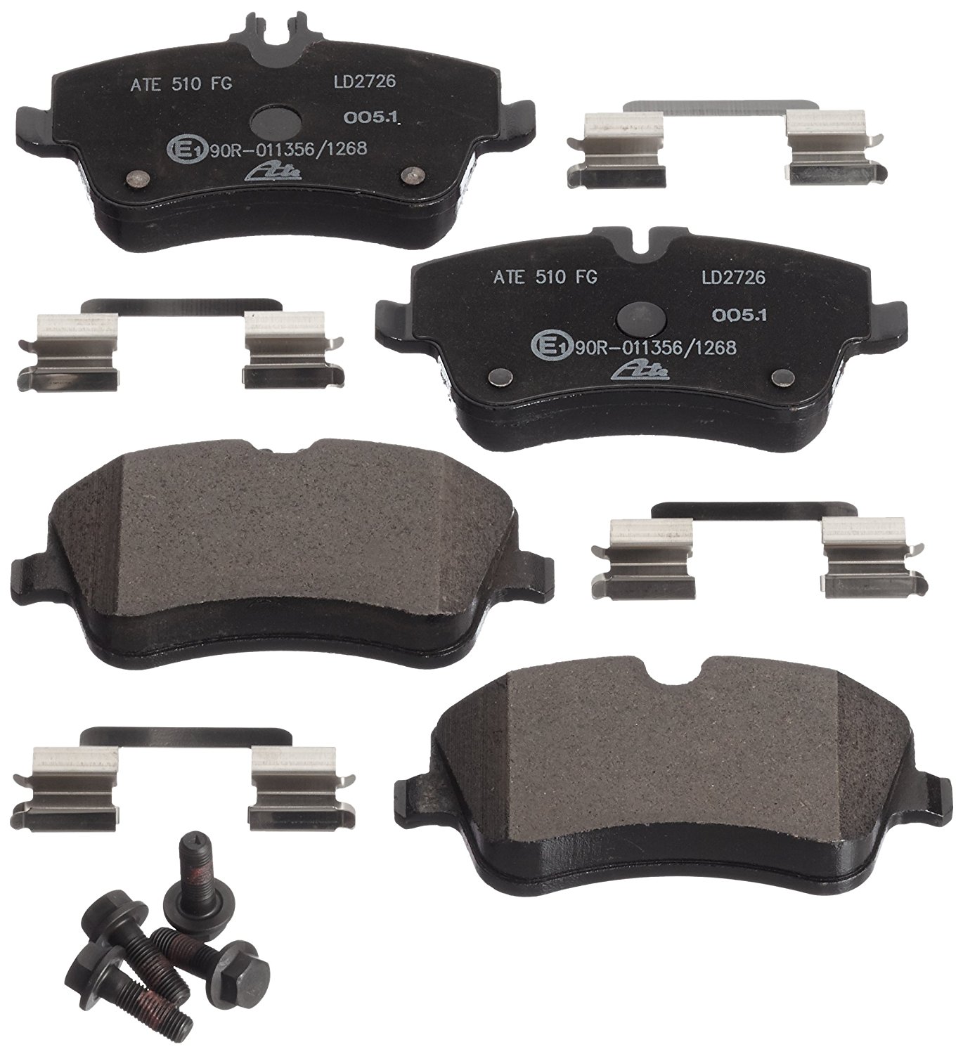 ATE Brake pad set excl. wear warning contact 13.0470-2726.2 Brake pads,Brake pad set, disc brake MERCEDES-BENZ,C-Klasse Limousine (W203)