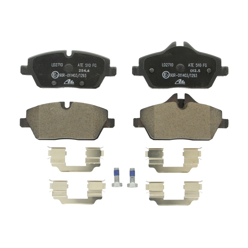 ATE Brake pad set excl. wear warning contact 13.0470-2710.2 Brake pads,Brake pad set, disc brake BMW,MINI,1 Schrägheck (E87),1 Schrägheck (E81)