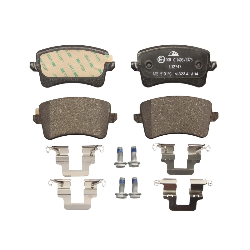 ATE Brake pad set excl. wear warning contact 13.0470-2747.2 Brake pads,Brake pad set, disc brake AUDI,A4 Avant (8K5, B8),Q5 (8RB)